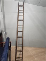 Primitive Wooden 10' Ladder