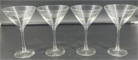 4 Giant Martini Glasses