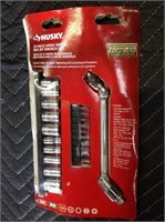 Husky 21pc Speed Swivel Hex Bit Wrench Set