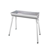 NEW $100 Stainless Steel BBQ Charcoal Grill