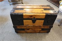 Vintage wooden Steamer Trunk