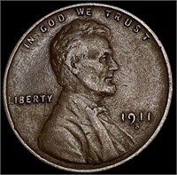 1911-S Walking Liberty Cent CLOSELY UNCIRCULATED