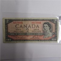 1954 CAN. 2$ BILL