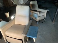 (2) medical recliner chairs