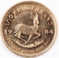 1984 Gold 1/10oz Krugerrand