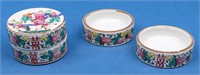 Qing Dynasty Famille Rose Sweet Meat Dishes
