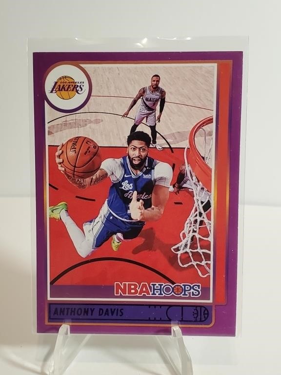 2021-22 NBA Hoops Purple Anthony Davis