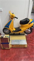 KAMAKAZI COIN OPERATED SCOOTER RIDE 130 X 125CM