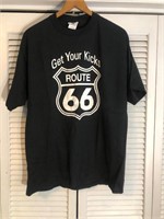 VINTAGE GET YOUR KICKS ROUTE 66 T-SHIRT XL