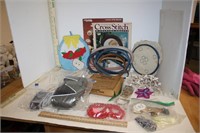 Shell Necklaces, Cynthia Easiweave Frame in box