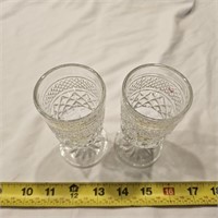 2 Anchor Hocking Wexford Water Goblet