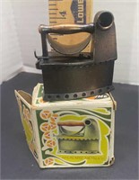 Metal iron pencil sharpener from Spain