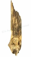 Amede Godro (20th C.) Folk Art Wood Carving