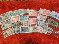 Large Lot of Foreign Paper Money