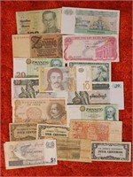 Large Lot of Foreign Paper Money