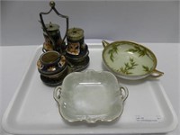 TRAY: NORATAKE AND OTHER CONDIMENT DISHES