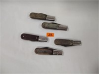 4 Barlow Pocket knives