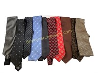 Ten Gentleman’s Fashion Silk Ties