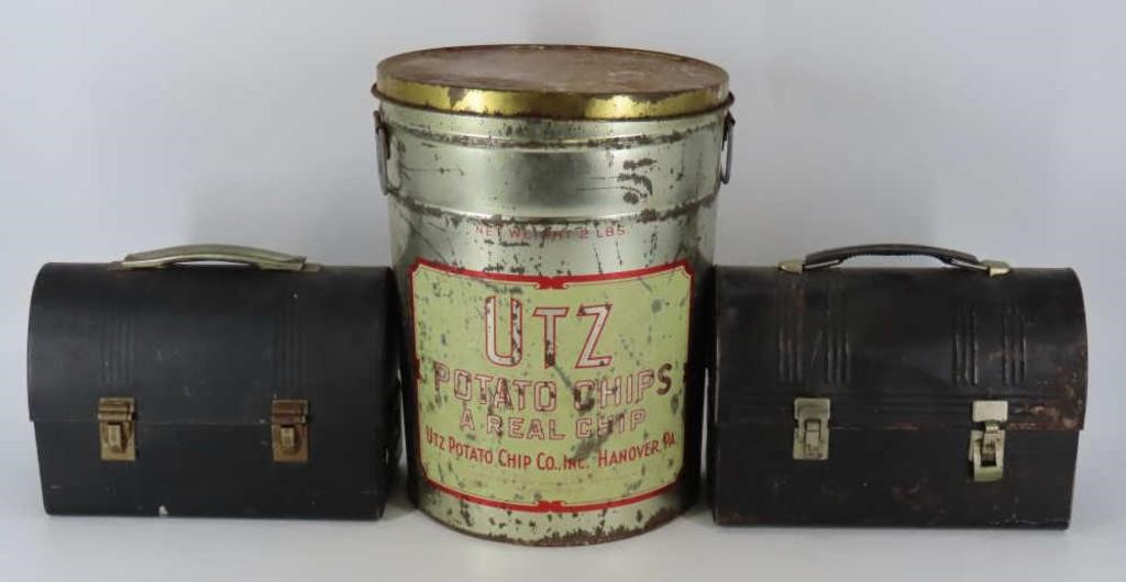 Utz Chip Tin & Lunch Boxes