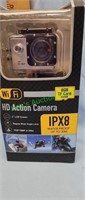 HD action camera waterproof  8gb included