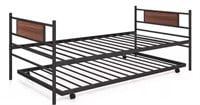 Retail$190 Twin Size Day Bed w/Trundle Foundation