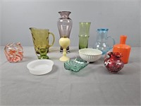 12x The Bid Assorted Decorative Glass