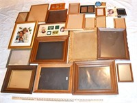 LOT - VINTAGE PICTURE FRAMES