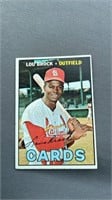 1967 Topps Baseball Lou Brock Cards