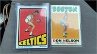 Don Nelson, 1972-73 Topps Basketball Dave Cowens B