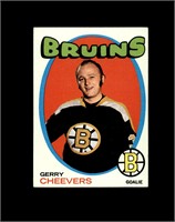1971 Topps #54 Gary Cheevers P/F to GD+