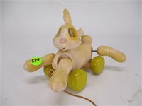 Composite Rabbit Pull Toy - 8"