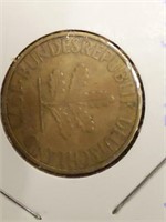 1971 Germany coin