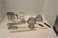 Flour Sifter, Grater, Biscuit Cutter & More