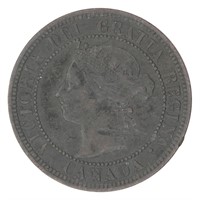 Canada 1884 Obv 2 Large Cent