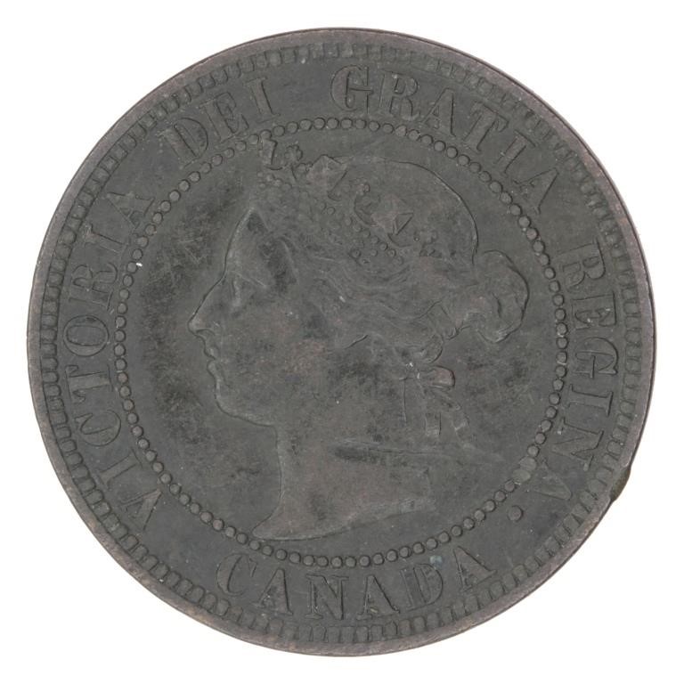 Canada 1884 Obv 2 Large Cent