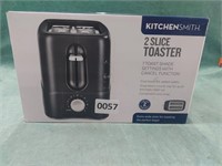 KitchenSmith by Bella 2 Slice Toaster. Appears
