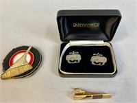 ART FORM CUFF LINKS, MINT IN BOX