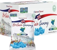 12x150g, Cheery Chews Britain Gummies Sour Dots