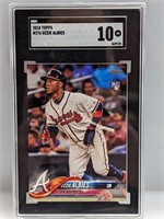 2018 Topps Ozzie Albies RC Rookie #276 SGC 10