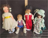 Group of Dolls, 1964 Uneeda and others