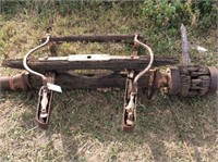 Wooden Wagon Axle