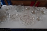 Clear Press Glass Selection