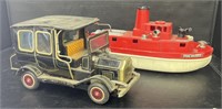 (E) Vintage Horikawa Battery-Operated Toy Car And