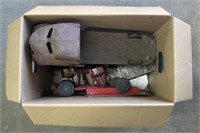 (E) Box Lot Of Assorted Metal Items (Mostly