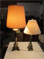 (2) Vintage Neoclassical Table Lamps Tallest 36"