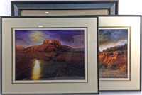 (4) Assorted Sedona, Arizona Red Rock Photographs