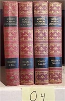 F - LOT OF 4 HARDBOUND BOOKS (O4)