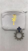 Finger Rosary In Rosary Carry Pouch