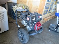simpson 3100psi gas powered pressure washer