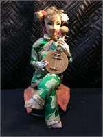 Chinese Girl Sitting Doll